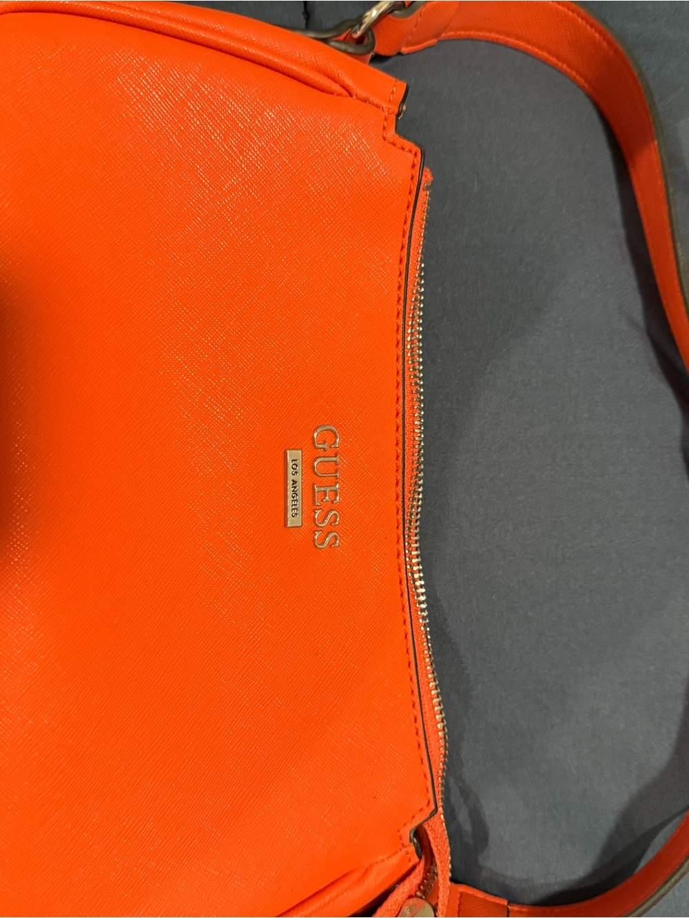 GUESS Orange Tote Bag